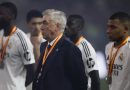 <span style='color:#FFF;font-size:12px;text-transform: uppercase;background-color:#289dcc;'> REAL MADRID 2-5 BARCELONA </span> </br> Ancelotti: “Solo el partido de Mbappé fue muy bueno… Lo del resto, hay que olvidarlo”