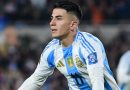 <span style='color:#FFF;font-size:12px;text-transform: uppercase;background-color:#289dcc;'> ARGENTINA 1-1 COLOMBIA </span> </br> En un partido picante, Argentina rescató un empate ante Colombia en el Monumental