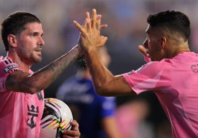 <span style='color:#FFF;font-size:12px;text-transform: uppercase;background-color:#289dcc;'> INTER MIAMI 3-1 PUMAS UNAM </span> </br> Rodrigo De Paul hizo un gol en la clasificación de Inter Miami a cuartos de final de la Leagues Cup