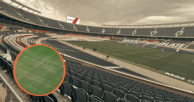 Preocupación en River por el estado del césped del Monumental a días del Superclásico